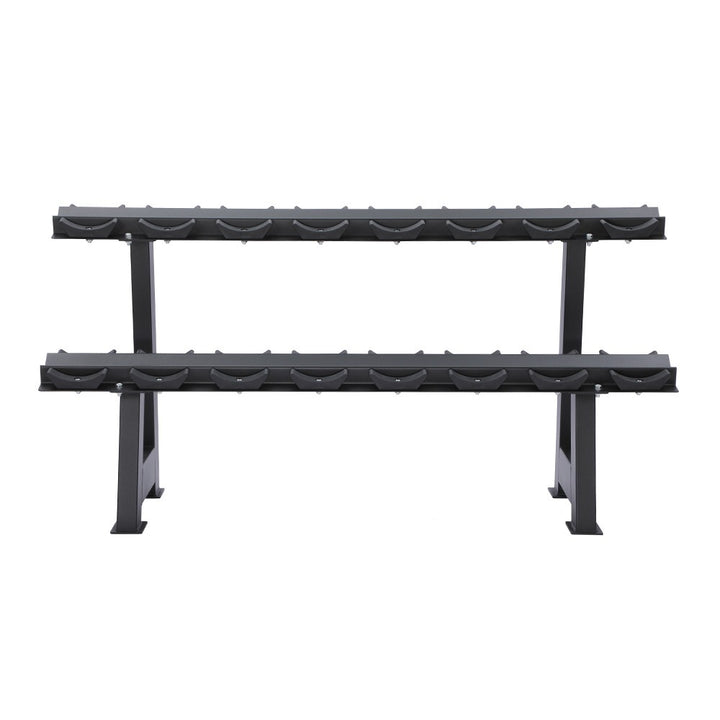 Soporte de mancuernas profesional de 8 Pares - Frente