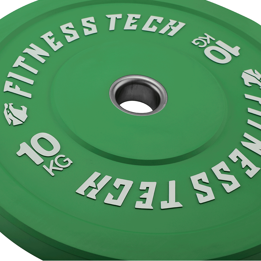Bumper plates de colores | Alta resistencia | Fitness Tech