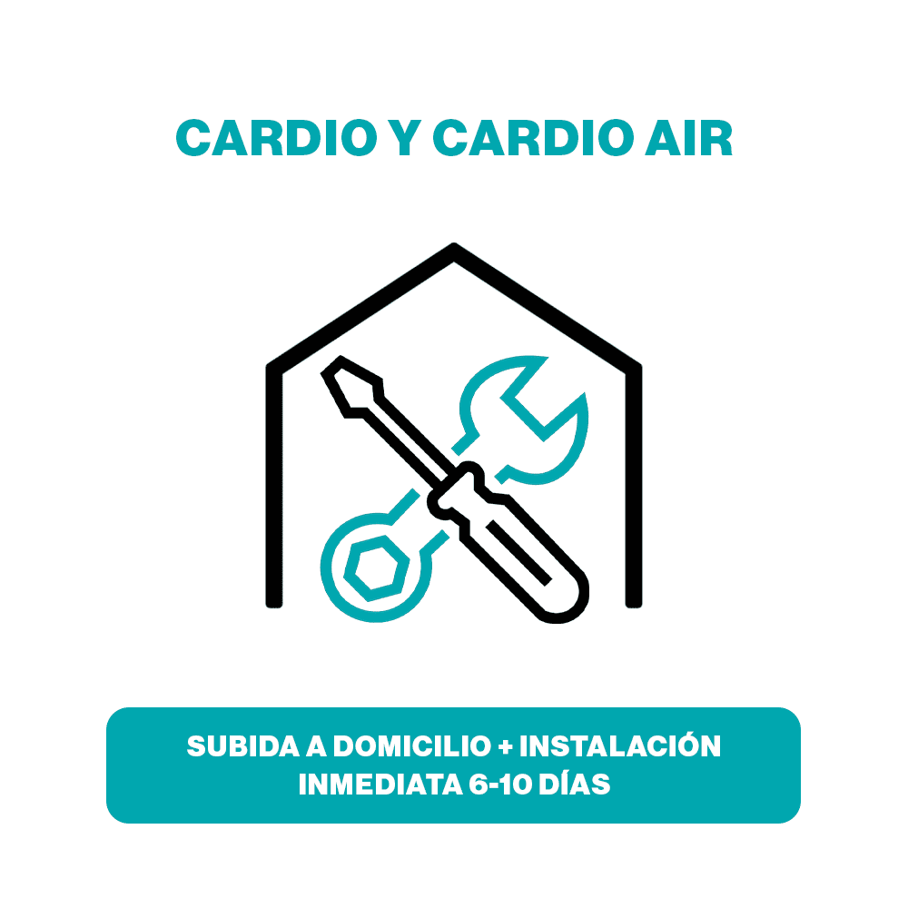 (CARDIO) Subida a domicilio + instalación inmediata 6-10 días