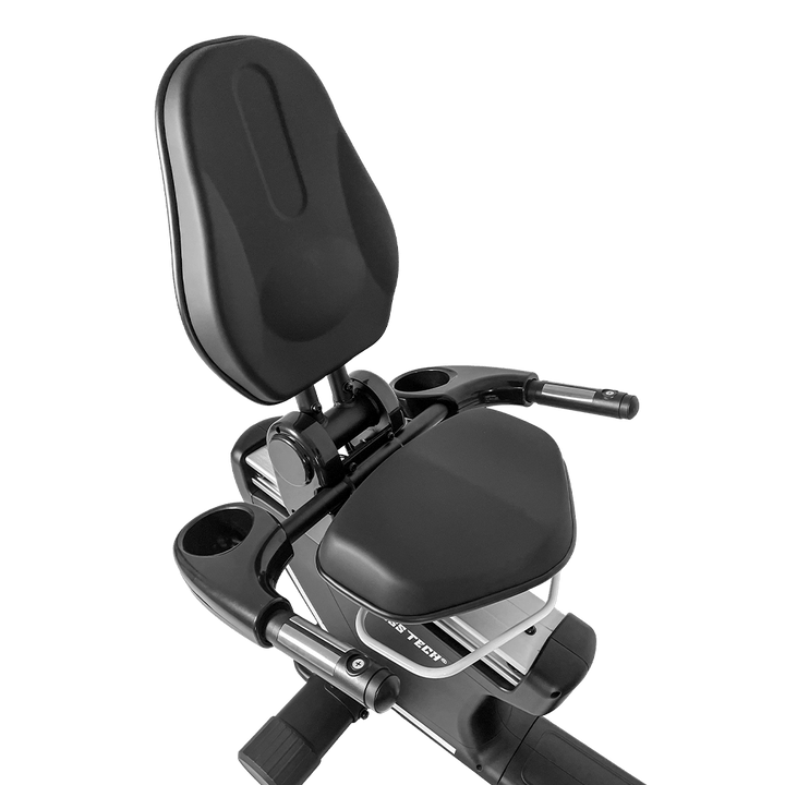 Bicicleta estática reclinada I-10 asiento detalle