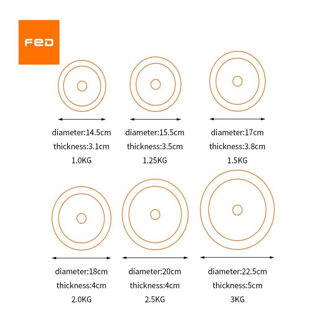 Juego de Mancuernas 6 en 1 Xiaomi-FED - Fitness Tech