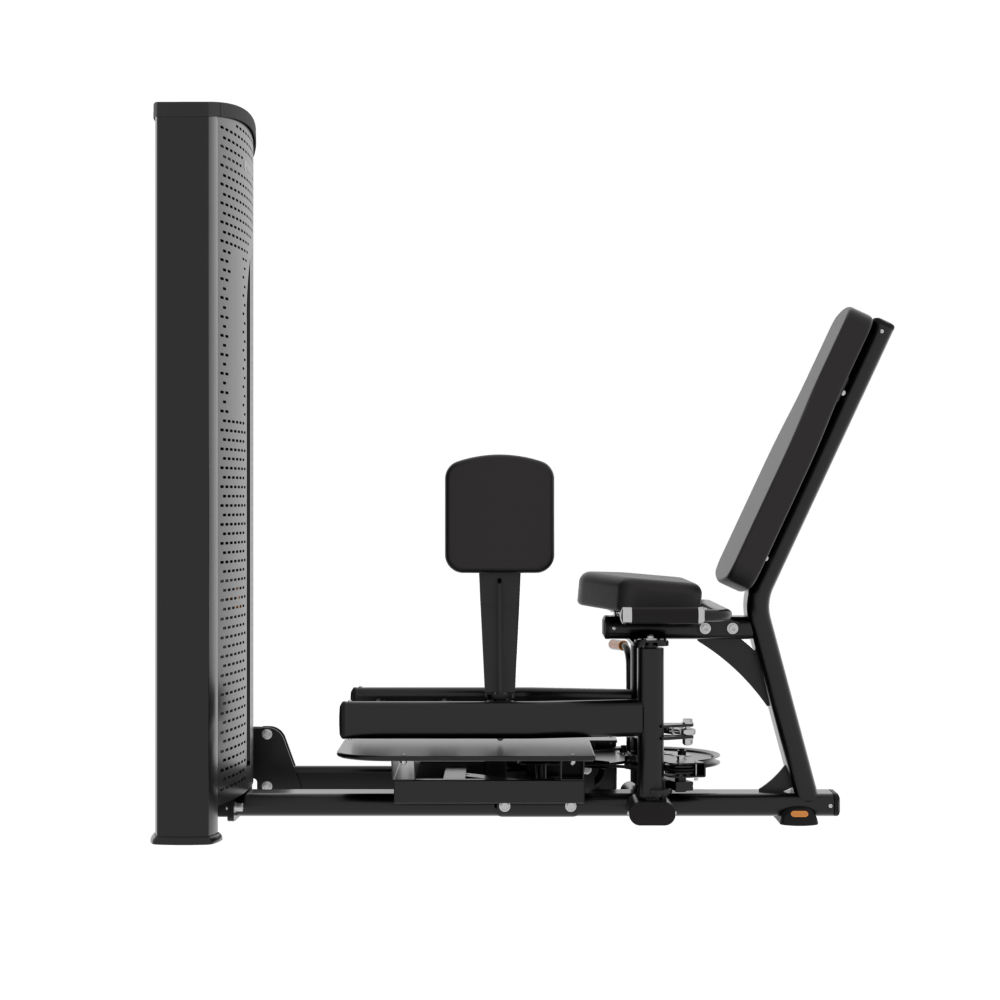 Máquina selectorizada dual | Abductor-aductor vista lateral