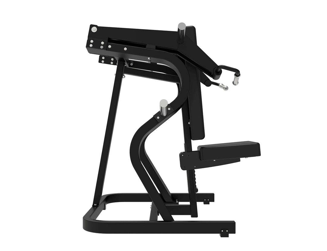 Máquina de palanca | Press Militar sentado - Lateral