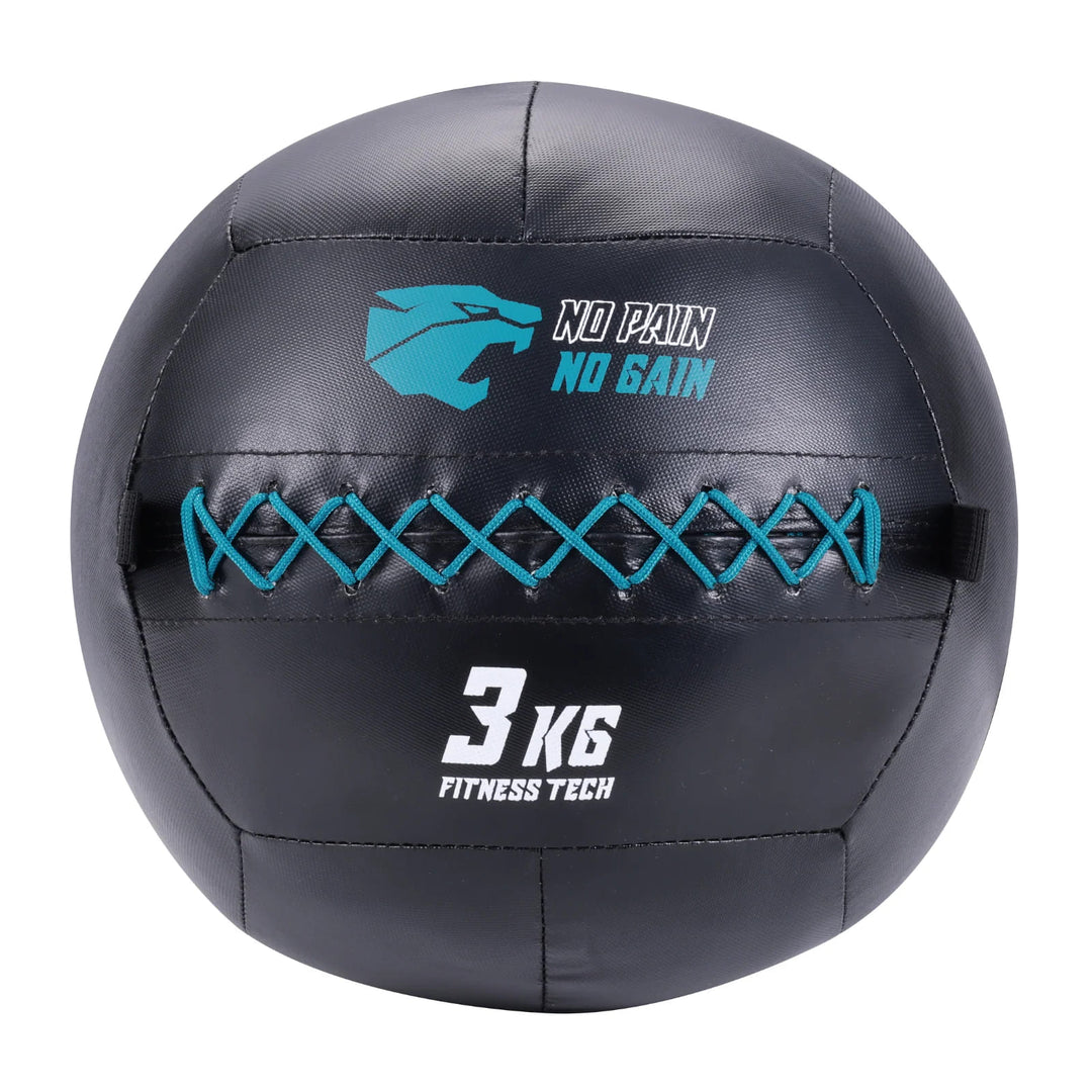Set 5 Wall Balls 3-14 kg + Rack