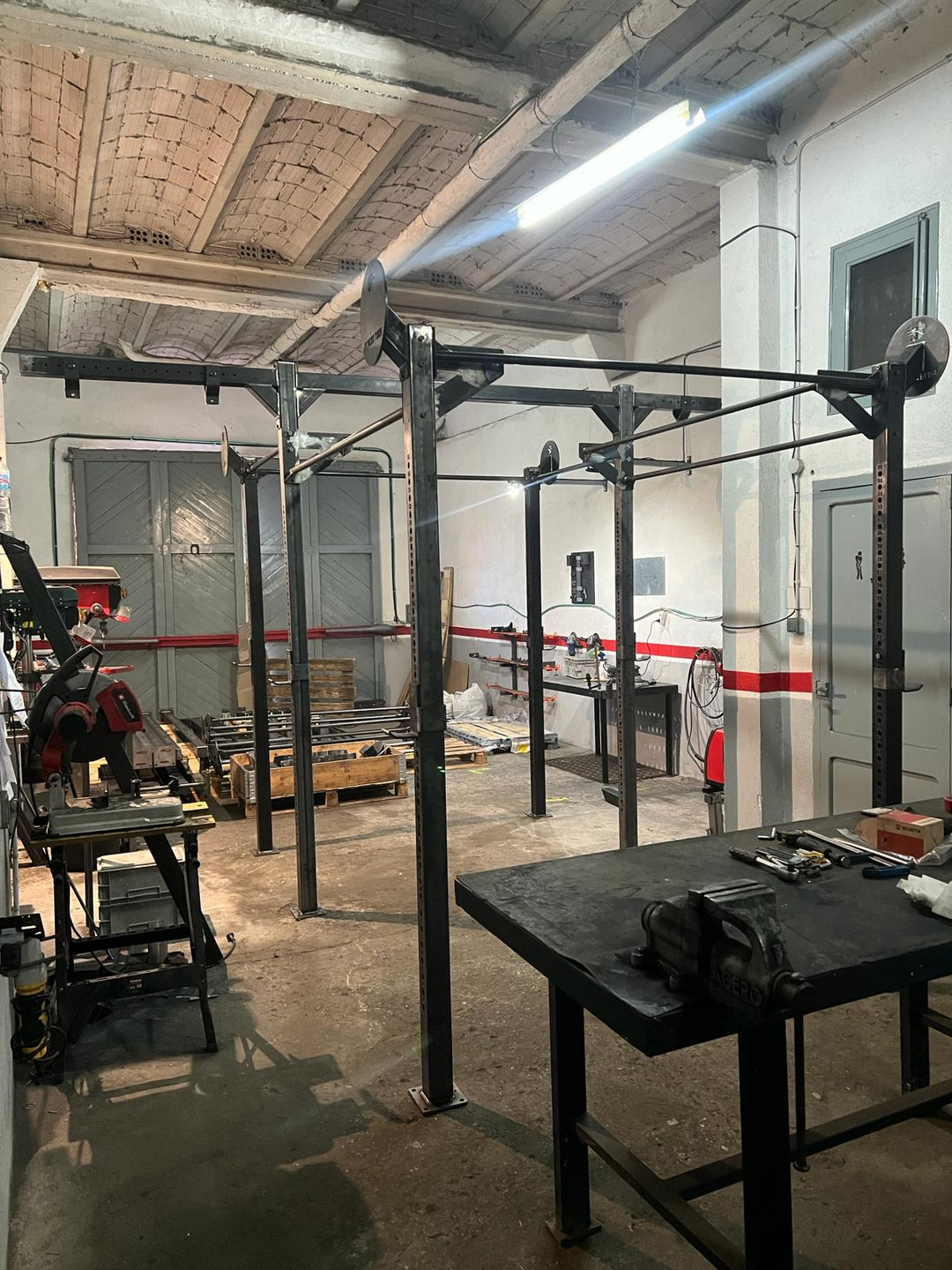 Estructura Central 10 puestos Cross training - Fitness Tech