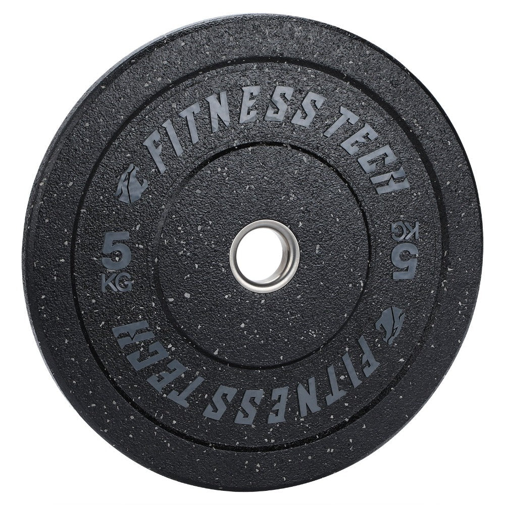 Set 150kg Bumper Plate Alta Resistencia Hi Temp Fleck de 5kg a 25kg