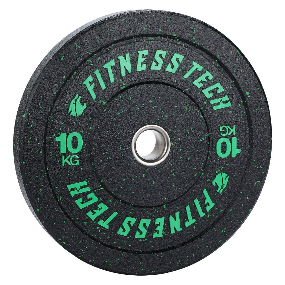 Set 150kg Bumper Plate Alta Resistencia Hi Temp Fleck de 5kg a 25kg