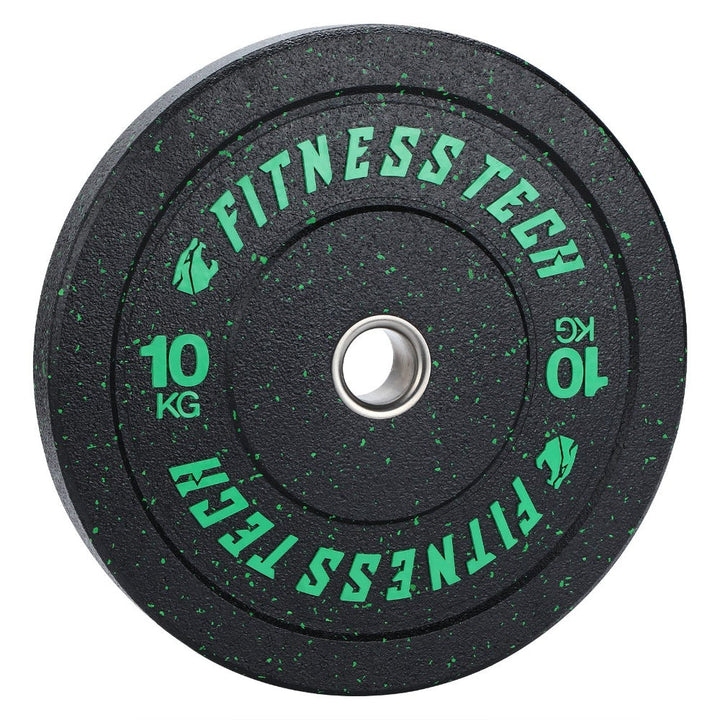 Set 150kg Bumper Plate Alta Resistencia Hi Temp Fleck de 5kg a 25kg