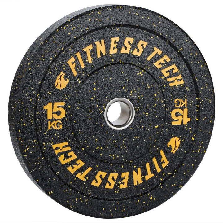Set 150kg Bumper Plate Alta Resistencia Hi Temp Fleck de 5kg a 25kg