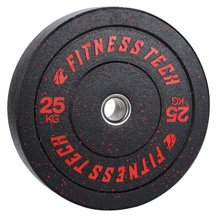 Set 150kg Bumper Plate Alta Resistencia Hi Temp Fleck de 5kg a 25kg