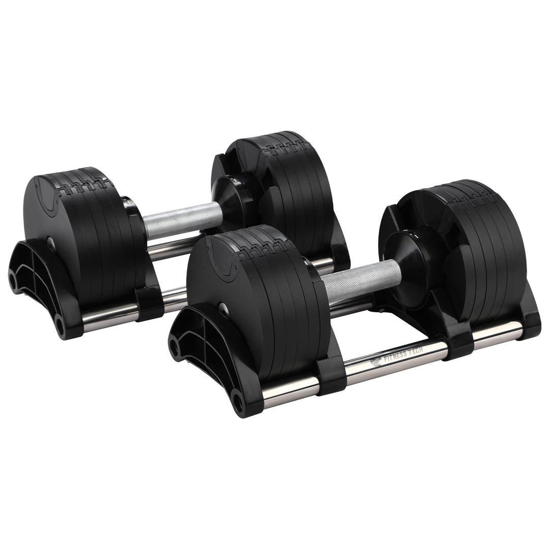 Mancuernas ajustables | 20 kg | Fitness Tech
