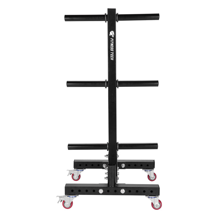 Rack de discos con ruedas | Fitness Tech
