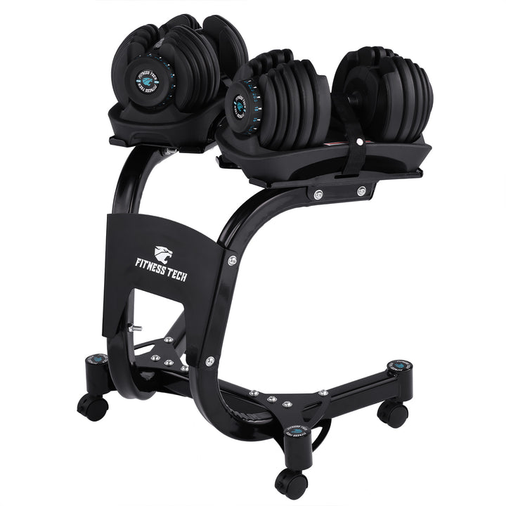 Soporte de mancuernas ajustables | Fitness Tech