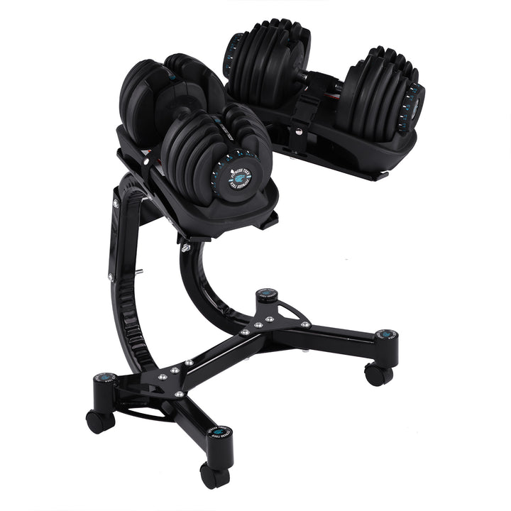 Soporte de mancuernas ajustables | Fitness Tech