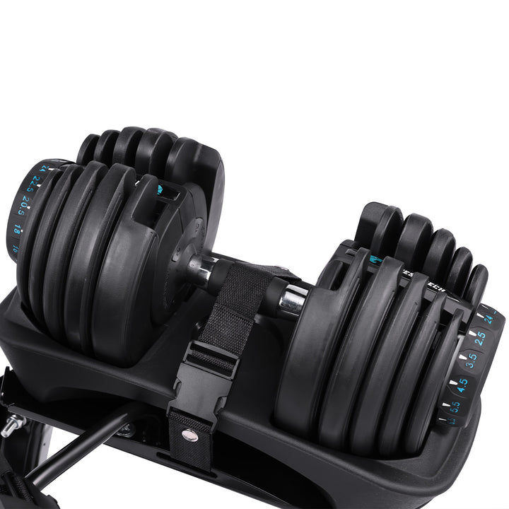 Soporte de mancuernas ajustables | Fitness Tech