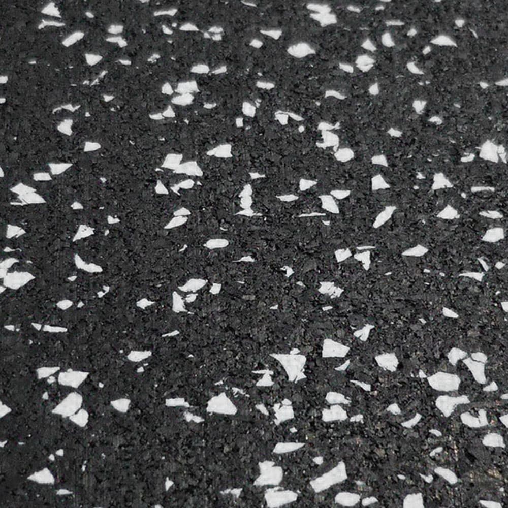 Loseta de Caucho Recta 100x100 cm Blanco EPDM - Zoom