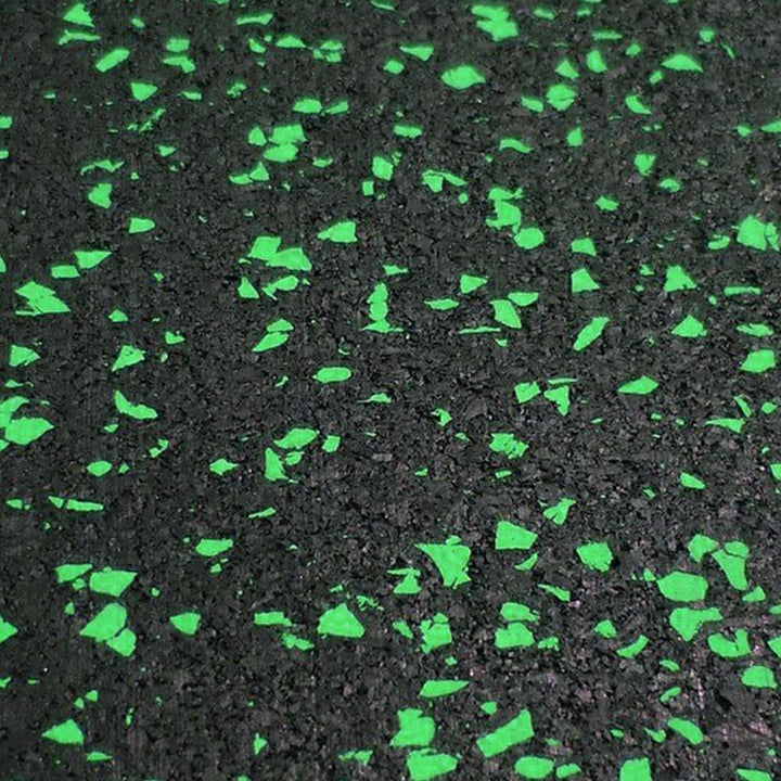 Loseta de Caucho Recta 100x100 cm Verde EPDM - Zoom