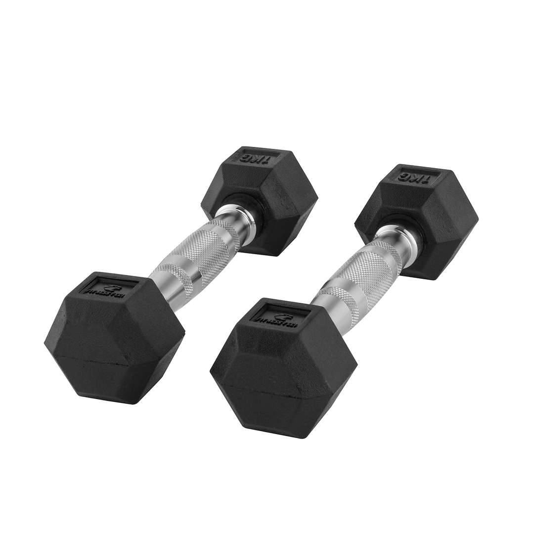 Mancuernas Hexagonales 1-9 Kg / Set 2 unidades (Reacondicionado)