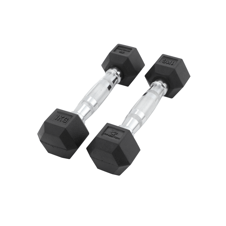 Mancuernas Hexagonales 1-9 Kg / Set 2 unidades (Reacondicionado)
