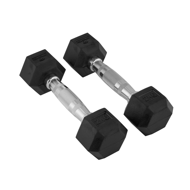 Mancuernas Hexagonales 1-9 Kg / Set 2 unidades (Reacondicionado)