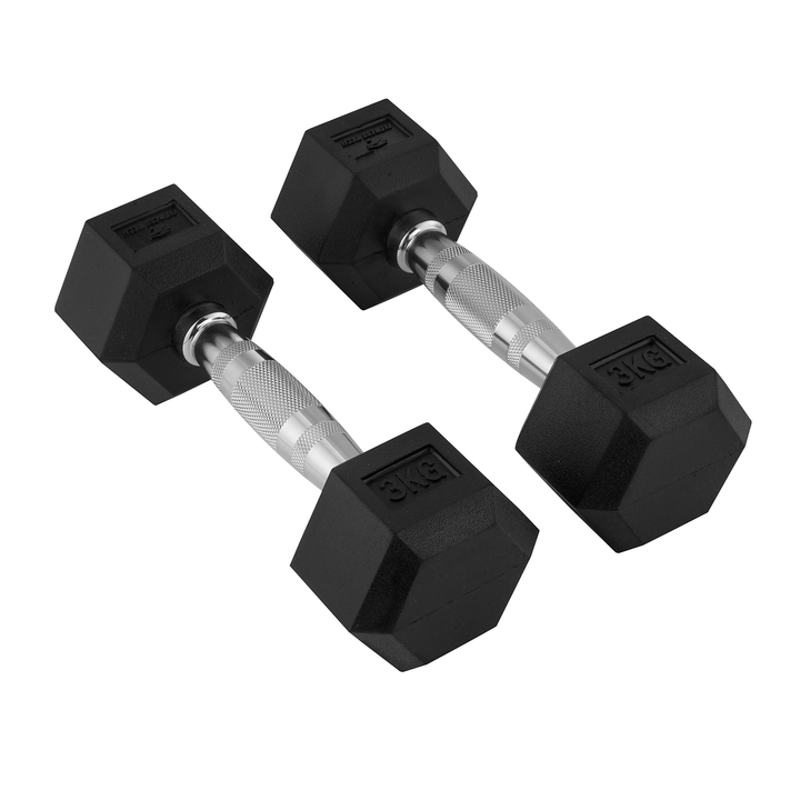 Mancuernas Hexagonales 1-9 Kg / Set 2 unidades (Reacondicionado)