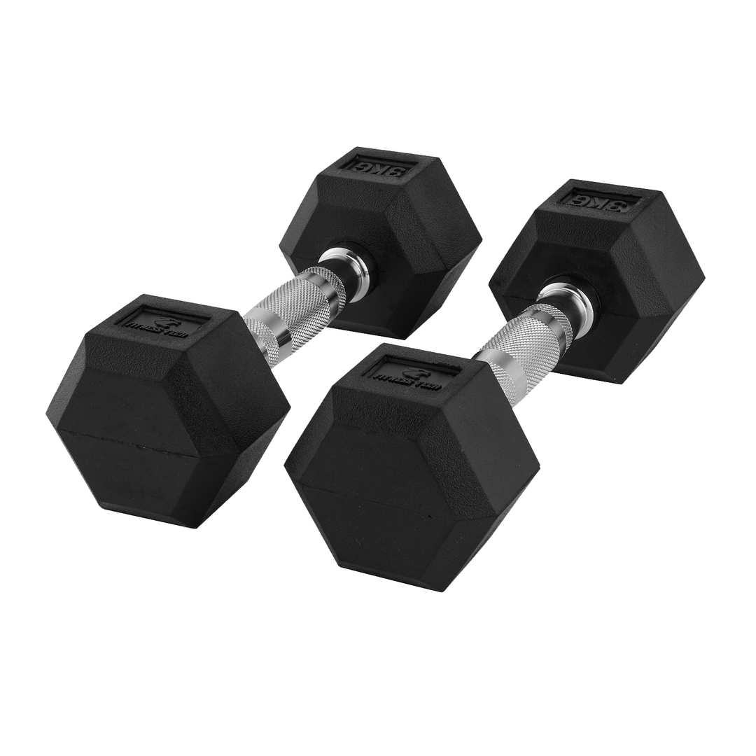 Mancuernas Hexagonales 1-9 Kg / Set 2 unidades (Reacondicionado)