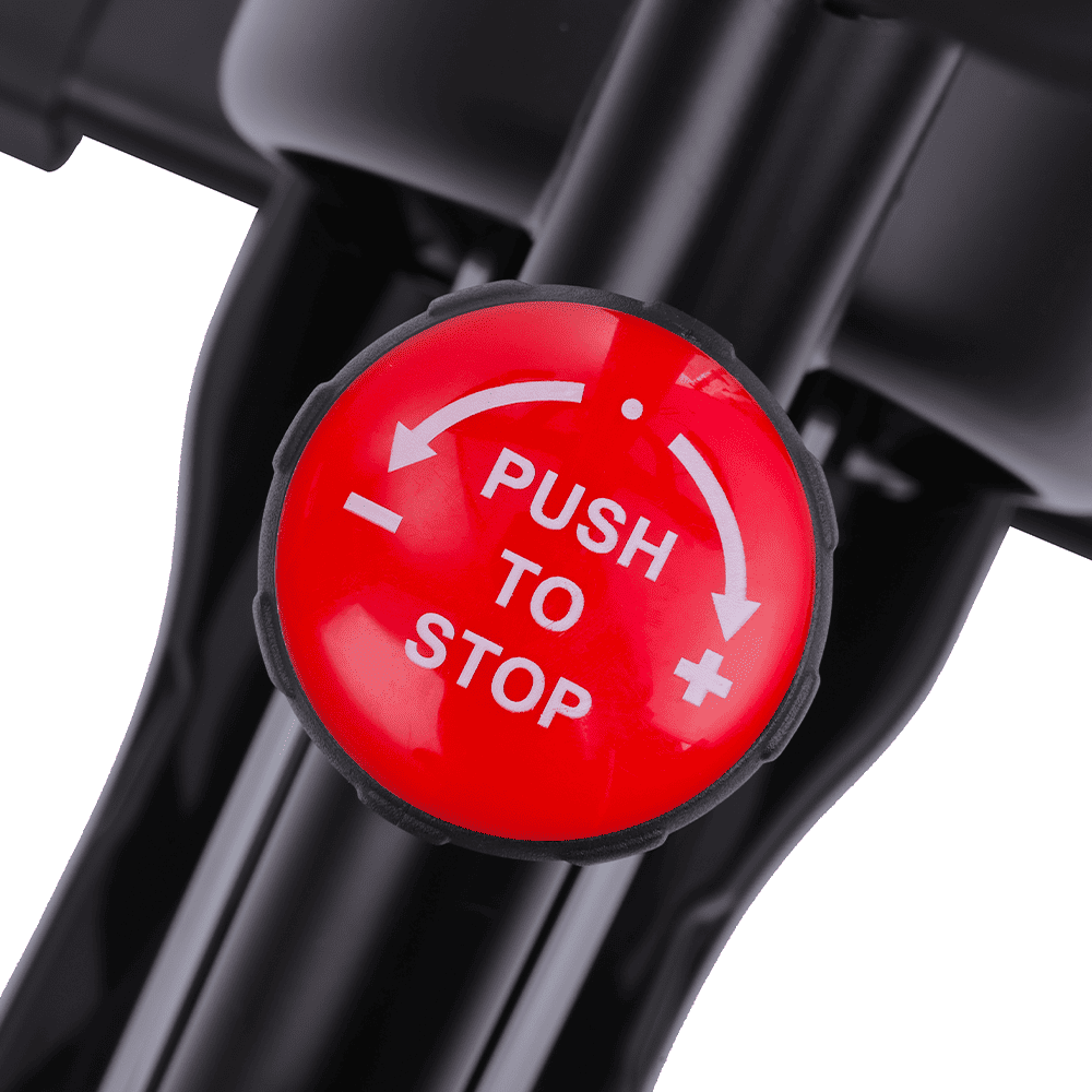 Bicicleta Indoor Saman - Blanca y Negra