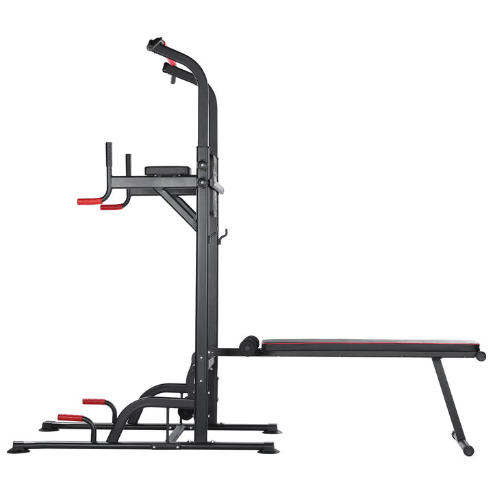 Torre de ejercicios con banco | Fitness Tech