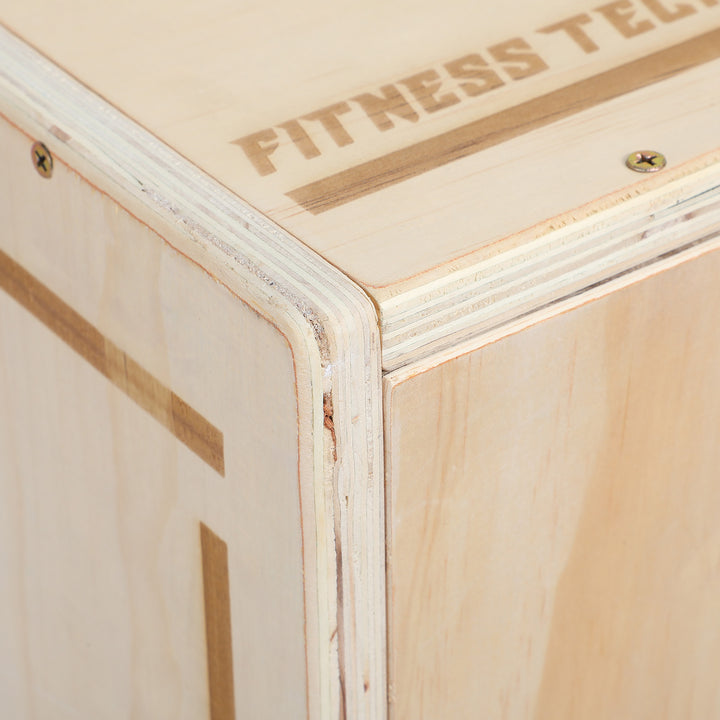 Cajón pliométrico de madera  | Fitness Tech