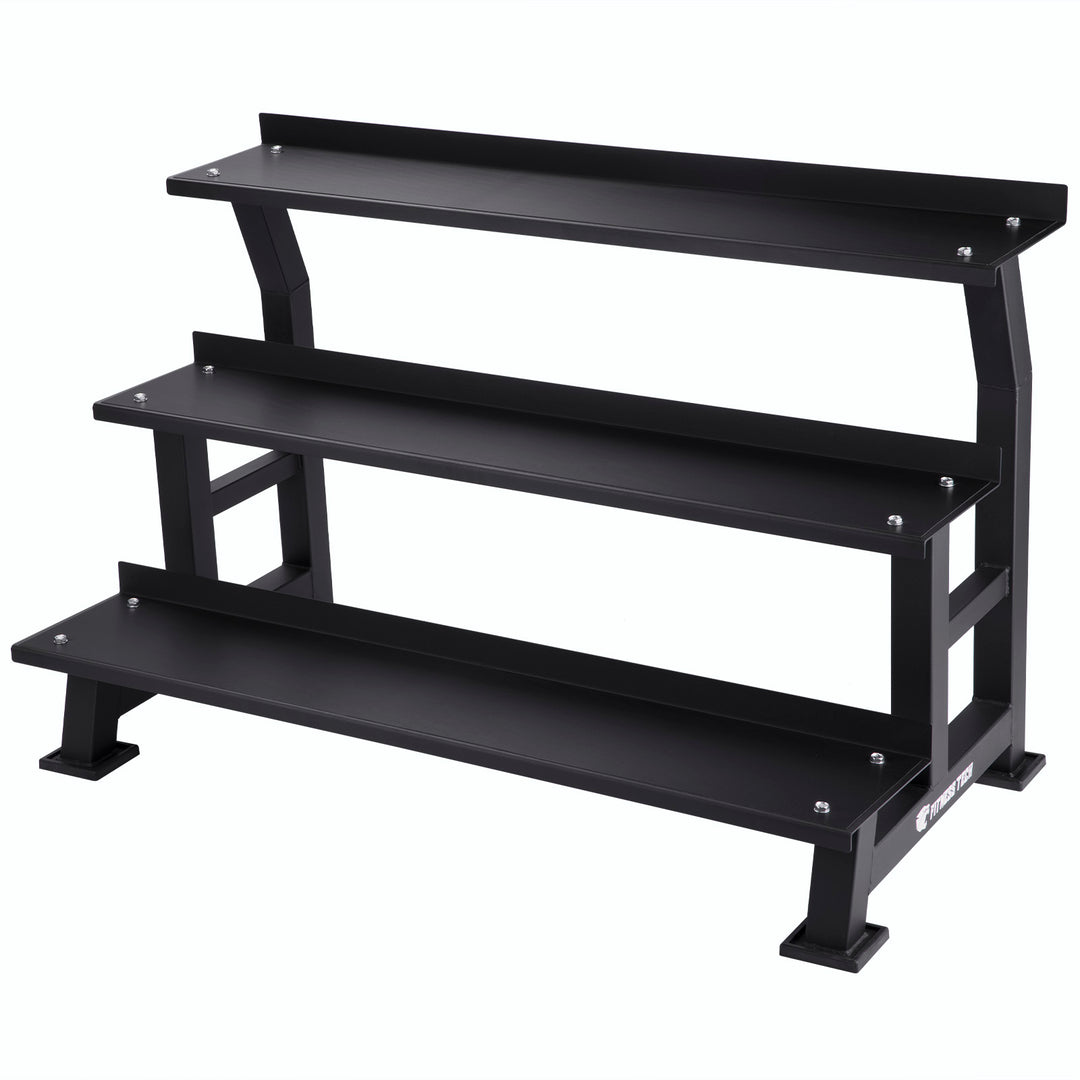 Rack kettlebells tres alturas | Fitness Tech